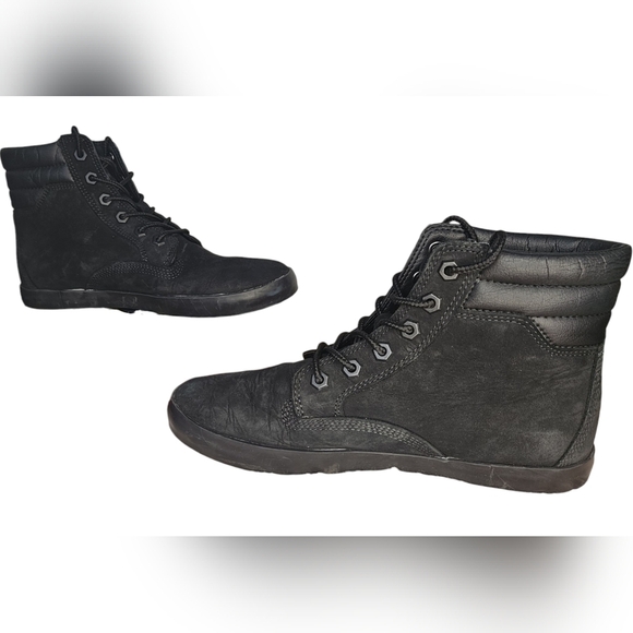 Timberland Black Womens Sneaker Boot Size 7.5 - Picture 5 of 13